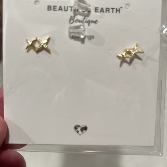 Midnight Magic Studs - Gold - Picture 7 of 7